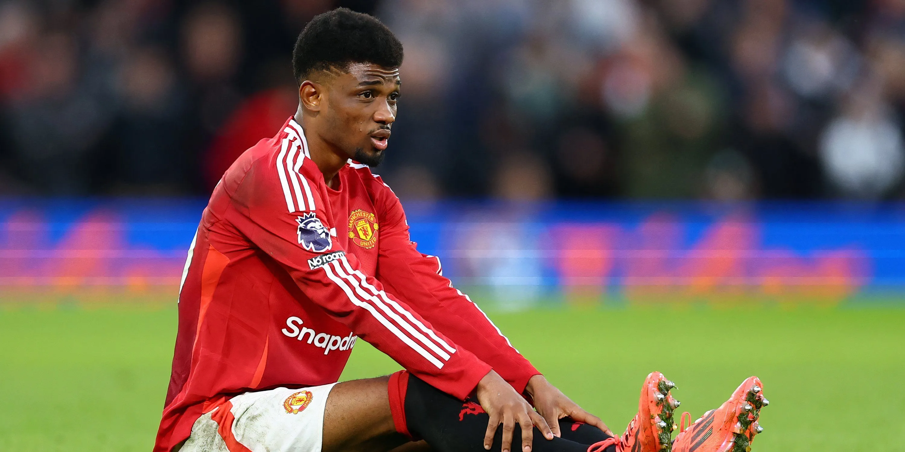 Amad Diallo gặp chấn thương khi thi đấu cho Man Utd