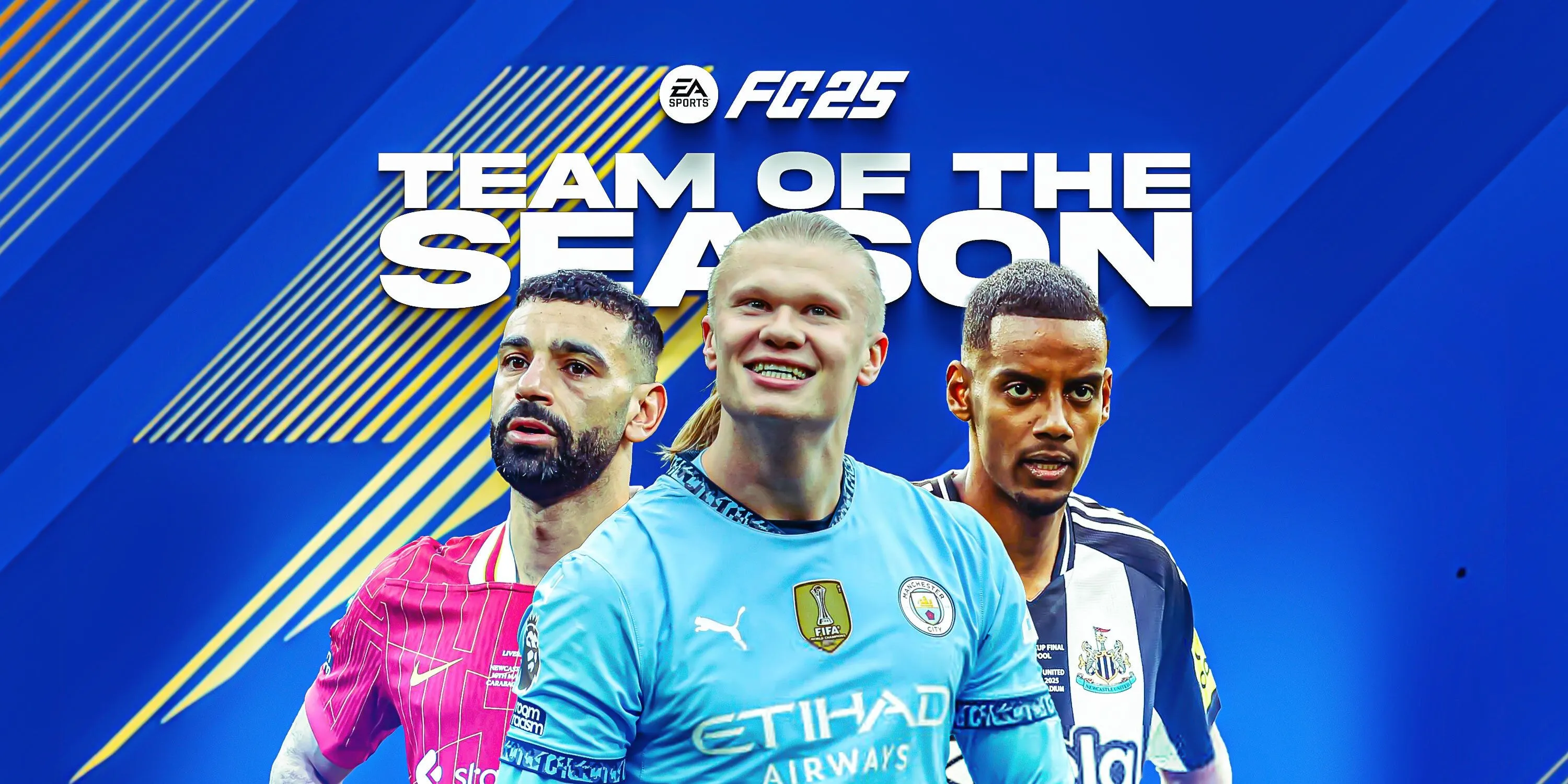 Các ngôi sao Premier League Mohamed Salah, Erling Haaland, Alexander Isak