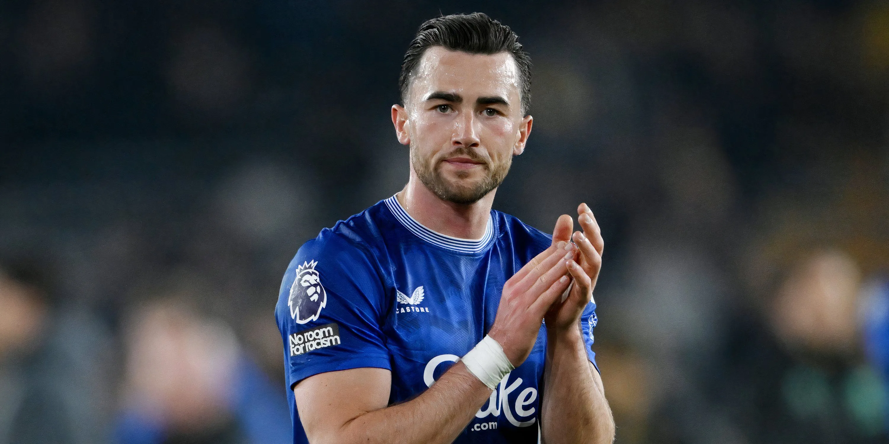 Cầu thủ chạy cánh Jack Harrison của Everton