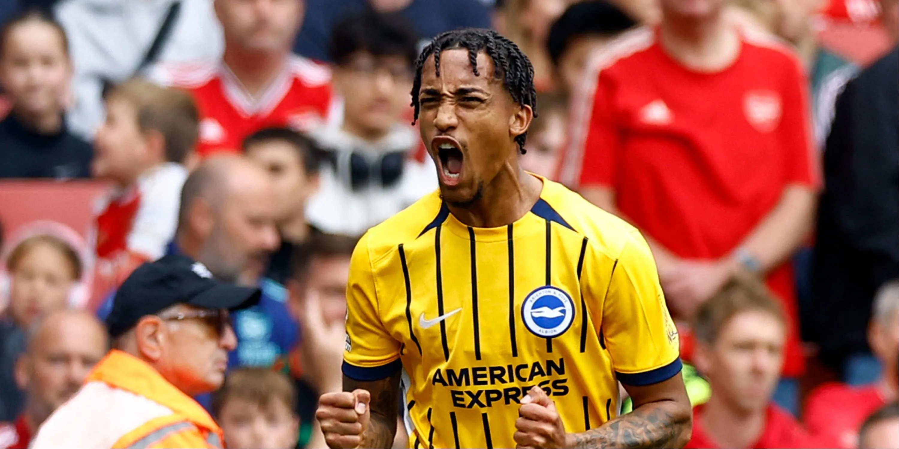 João Pedro trong màu áo Brighton