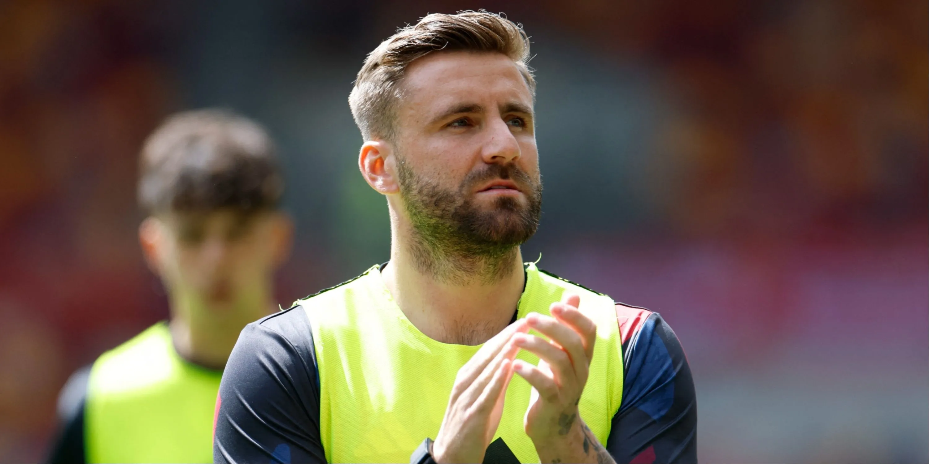 Luke Shaw trong màu áo Man United