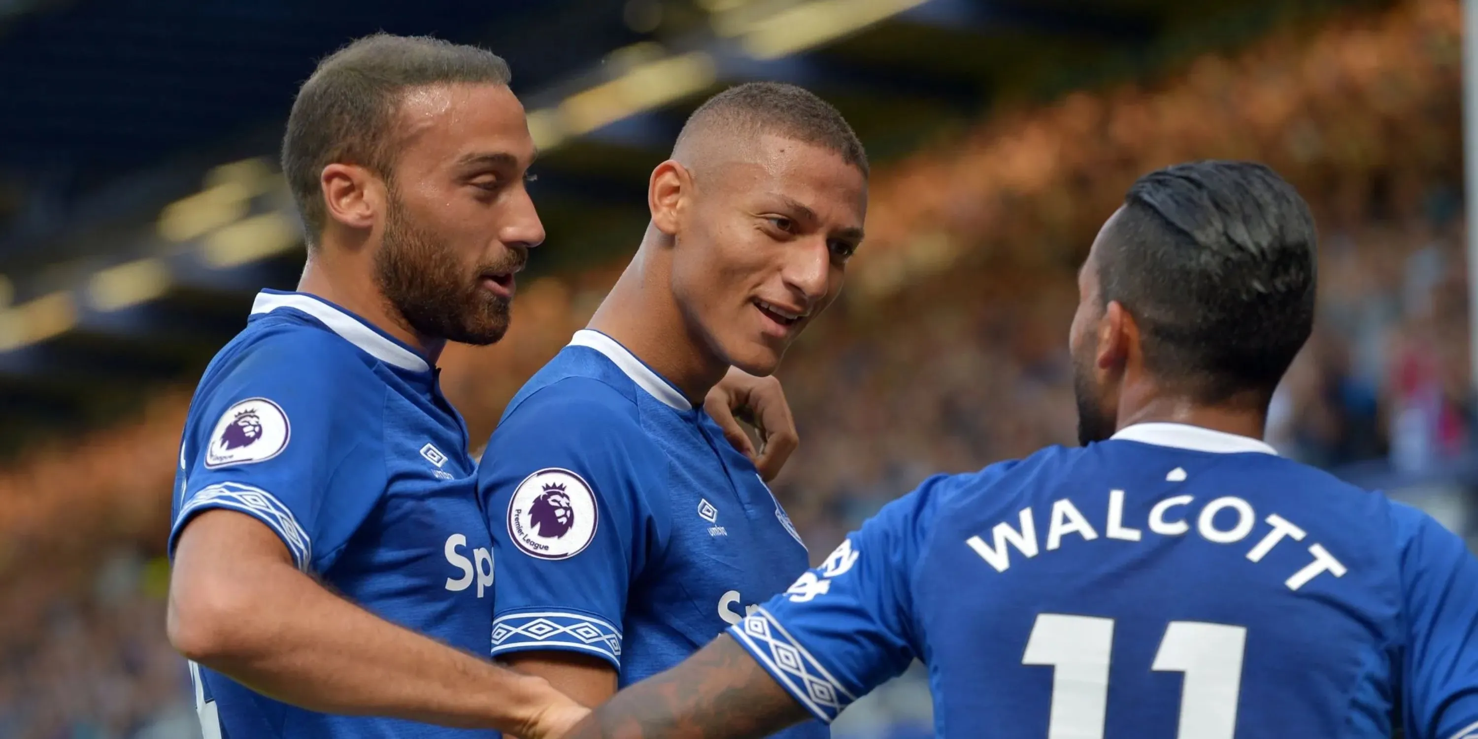 Richarlison khi còn thi đấu cho Everton