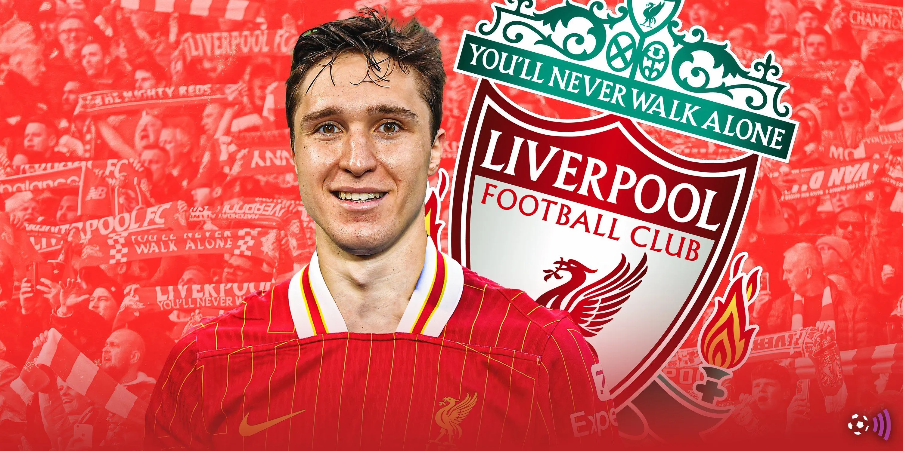 Tiền đạo Federico Chiesa của Liverpool đang là mục tiêu theo đuổi của nhiều đội bóng.