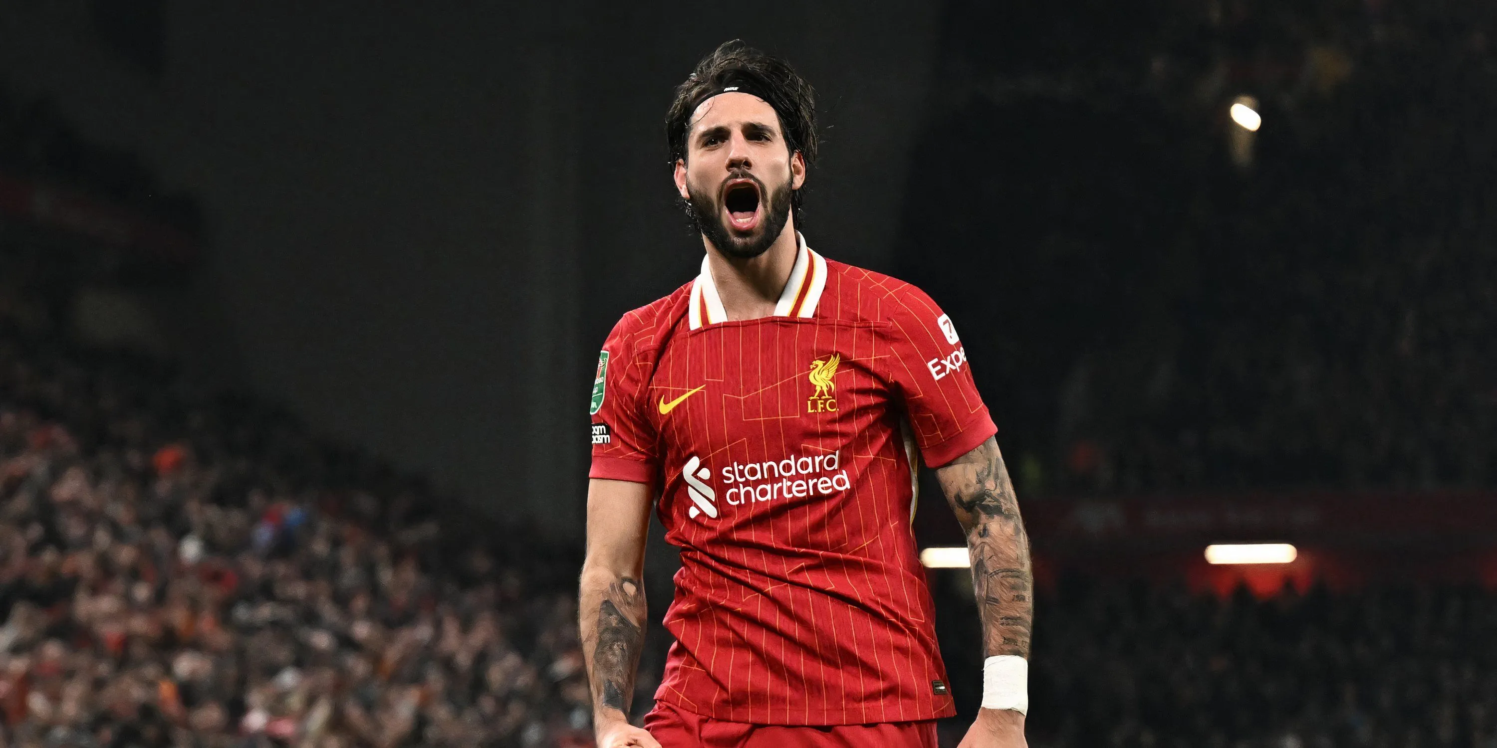 Tiền vệ Dominik Szoboszlai của Liverpool
