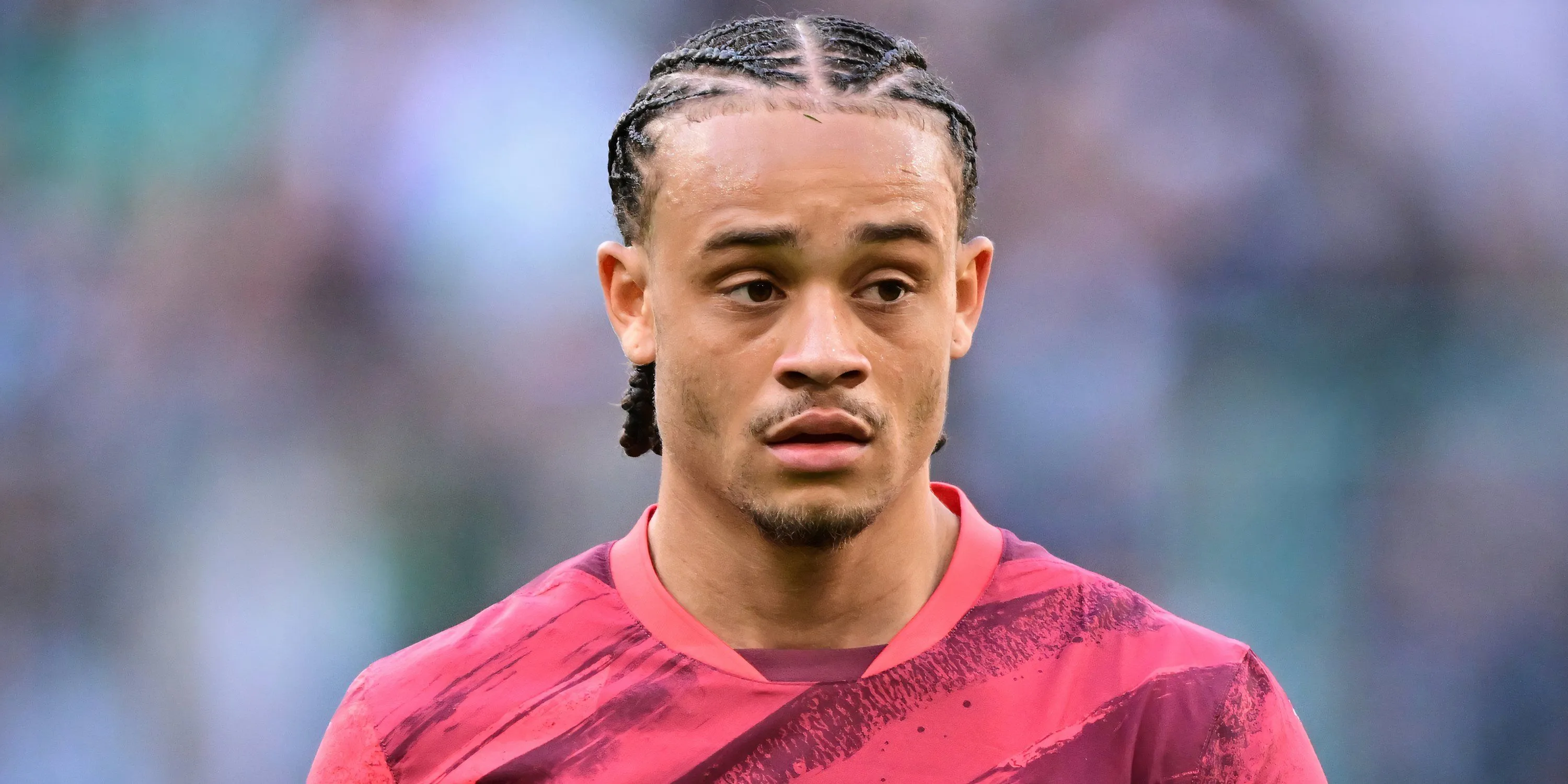 Xavi Simons thi đấu trong màu áo RB Leipzig