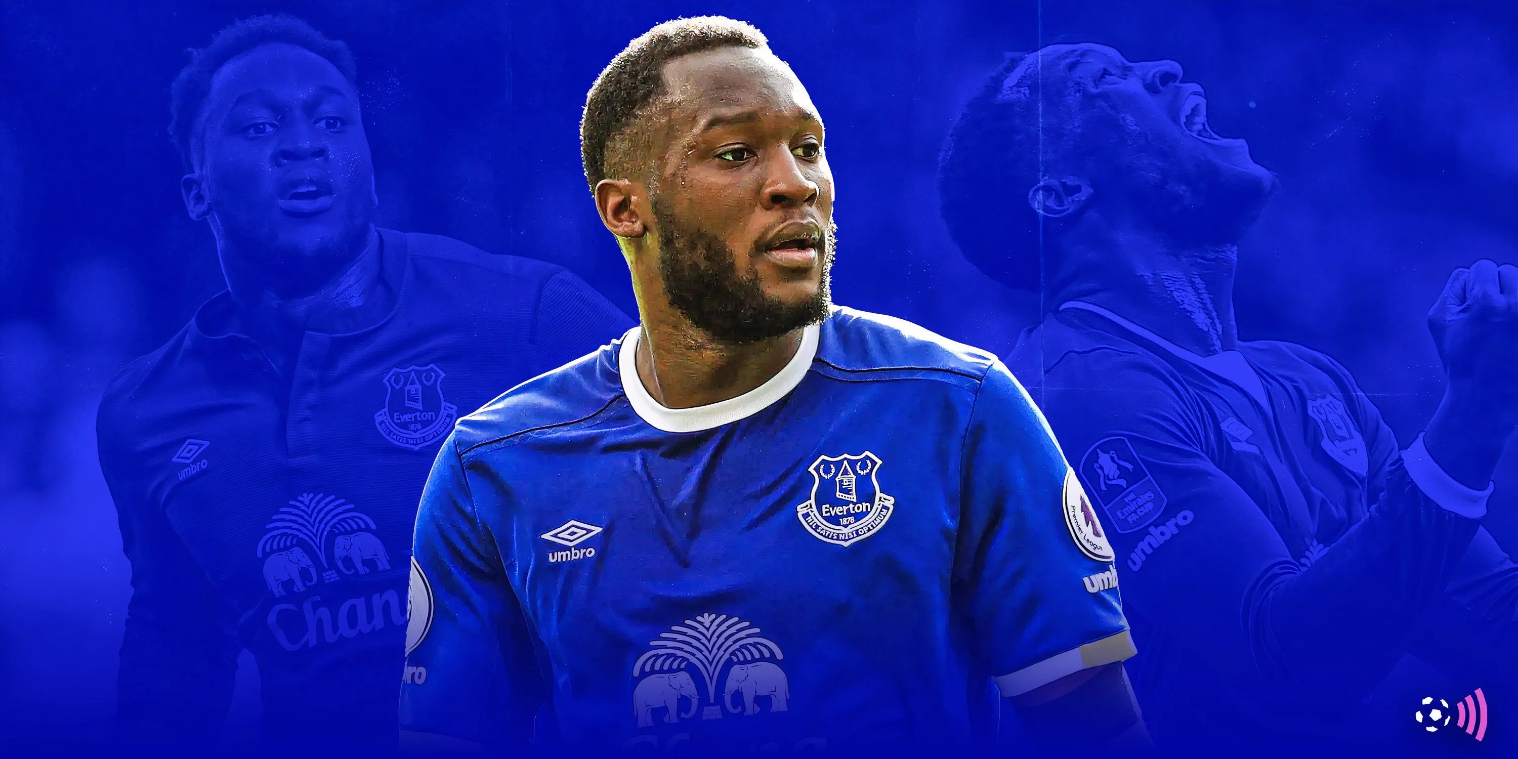 Đồ họa so sánh Romelu Lukaku với các tiền đạo mục tiêu của Everton