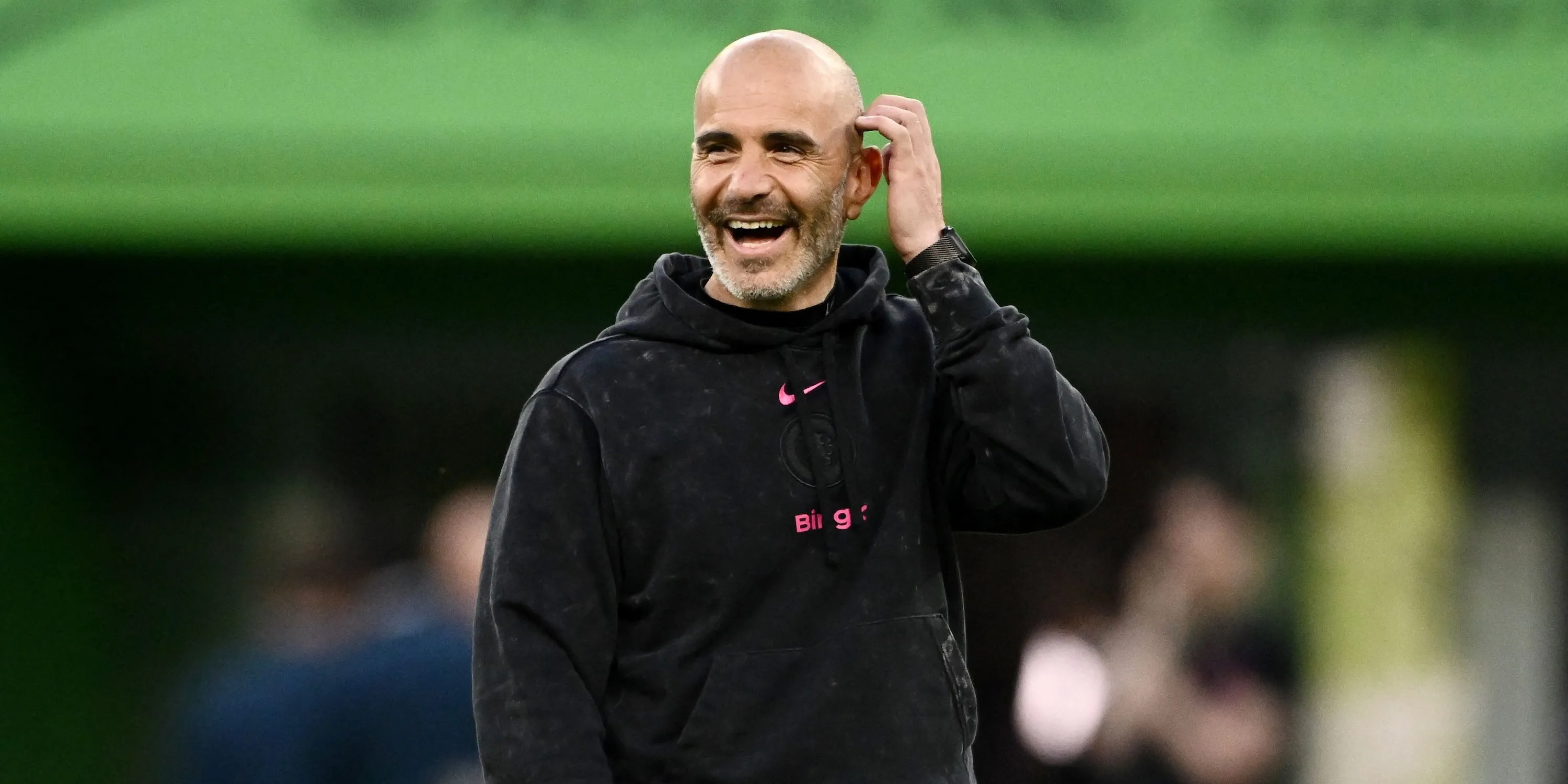 HLV trưởng Chelsea Enzo Maresca trong buổi tập