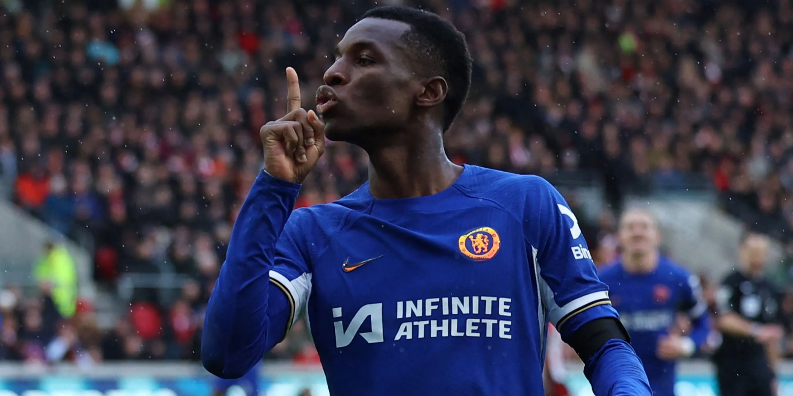 Nicolas Jackson thi đấu cho Chelsea tại Premier League