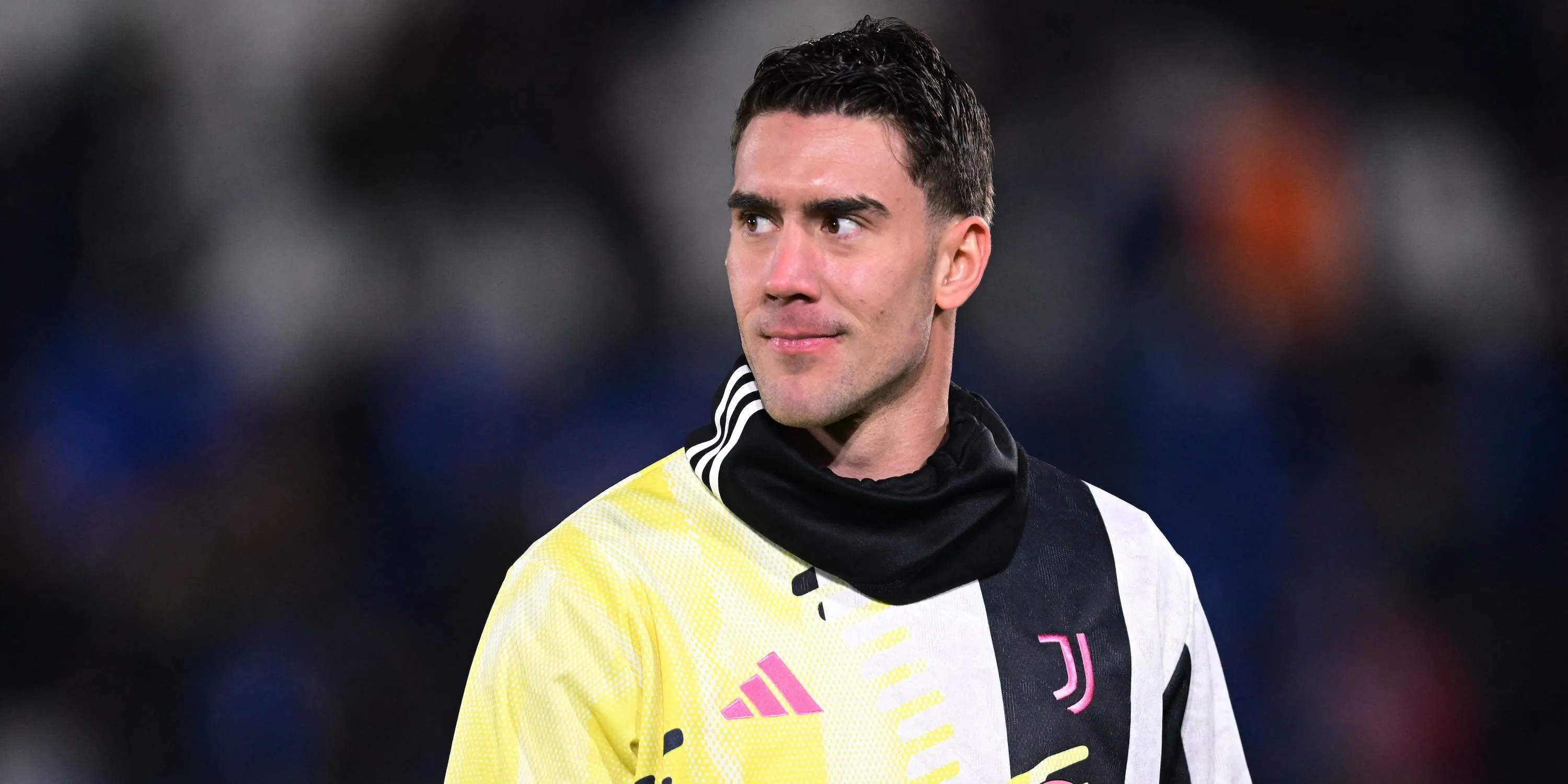 Tiền đạo Dusan Vlahovic của Juventus, một trong những mục tiêu chuyển nhượng được liên kết với Manchester United