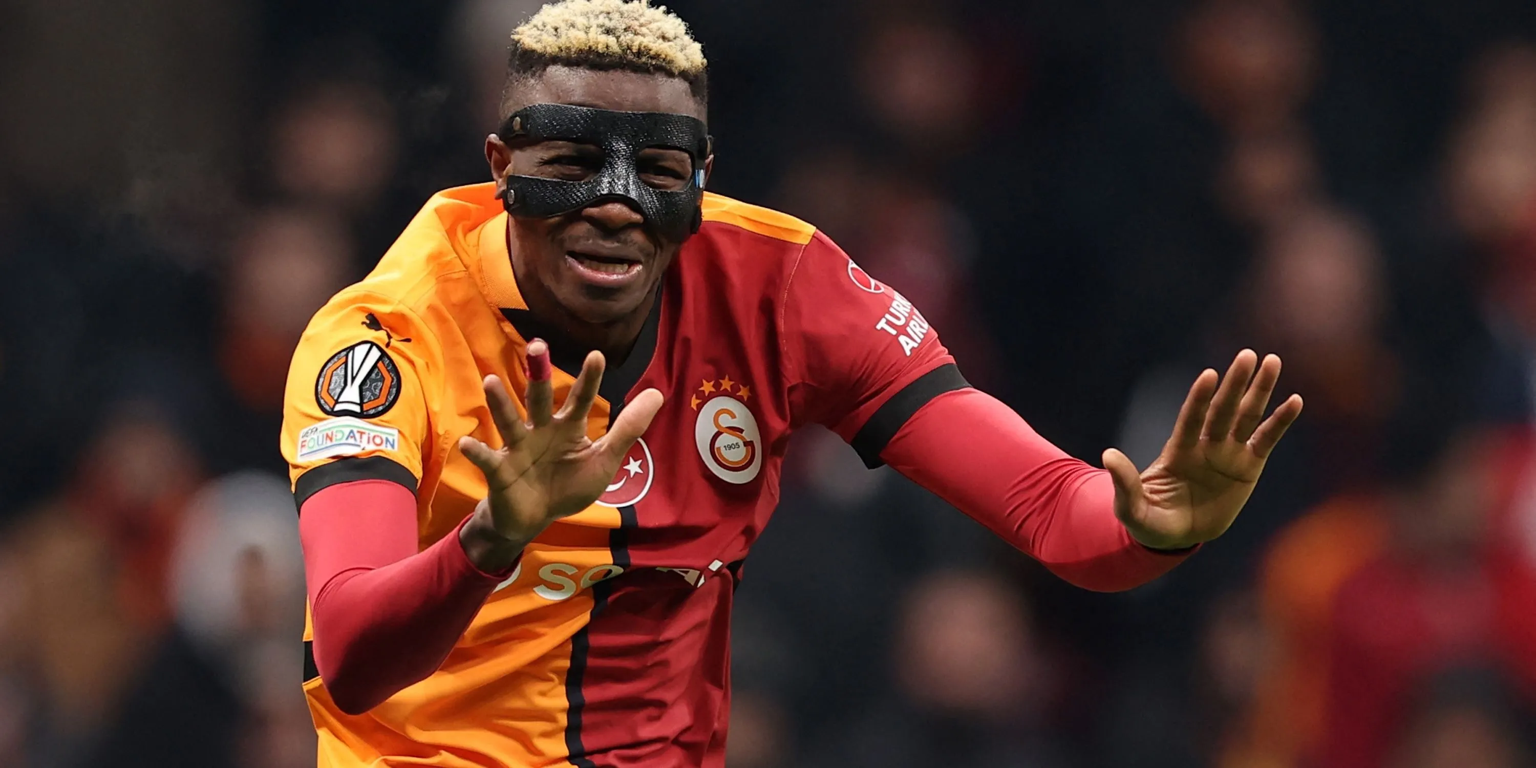 Tiền đạo Victor Osimhen, mục tiêu chuyển nhượng của Arsenal
