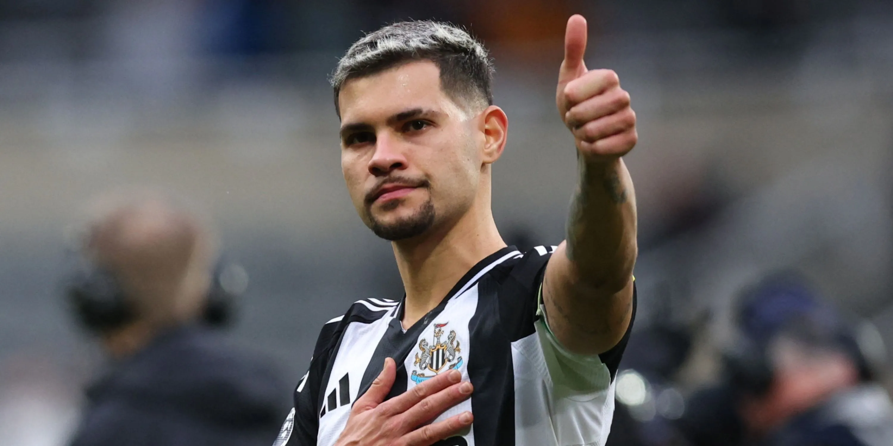 Tiền vệ Bruno Guimaraes, linh hồn hàng tiền vệ Newcastle United