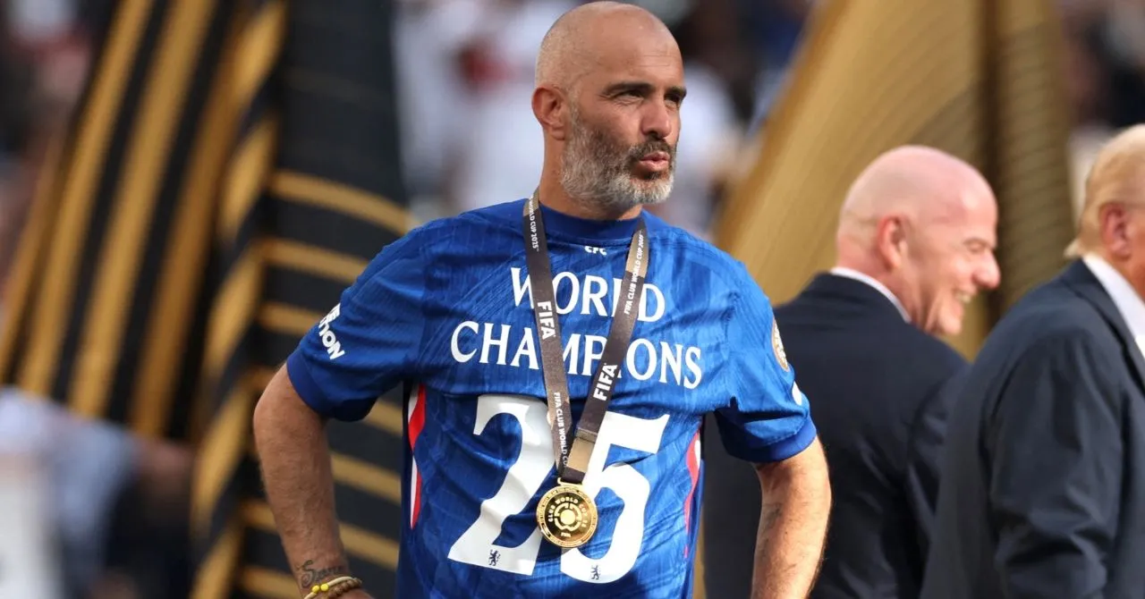 Enzo Maresca trên sân cỏ