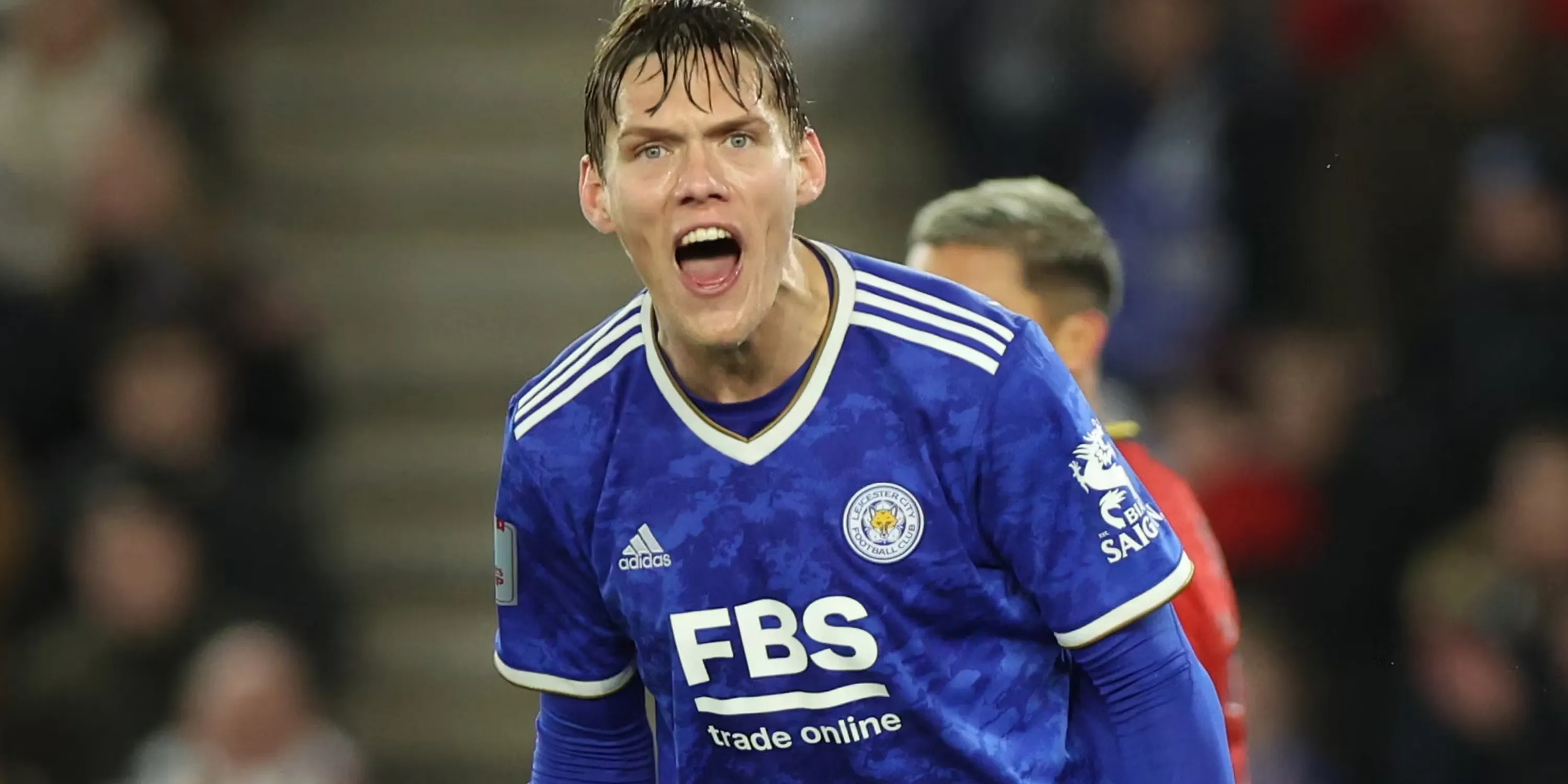 Jannik Vestergaard thi đấu cho Leicester City