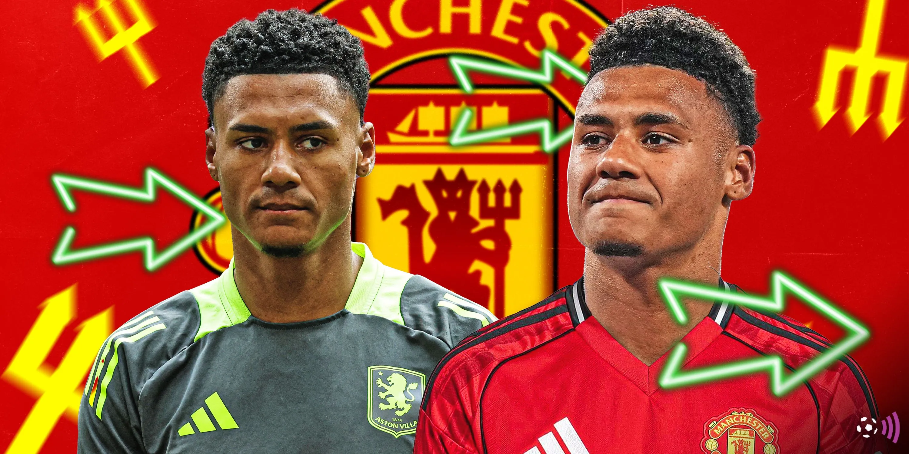 Ollie Watkins, mục tiêu của Manchester United