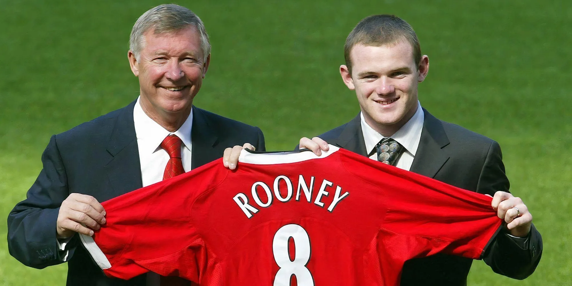 Sir Alex Ferguson và Wayne Rooney, hai biểu tượng vĩ đại tại Manchester United.