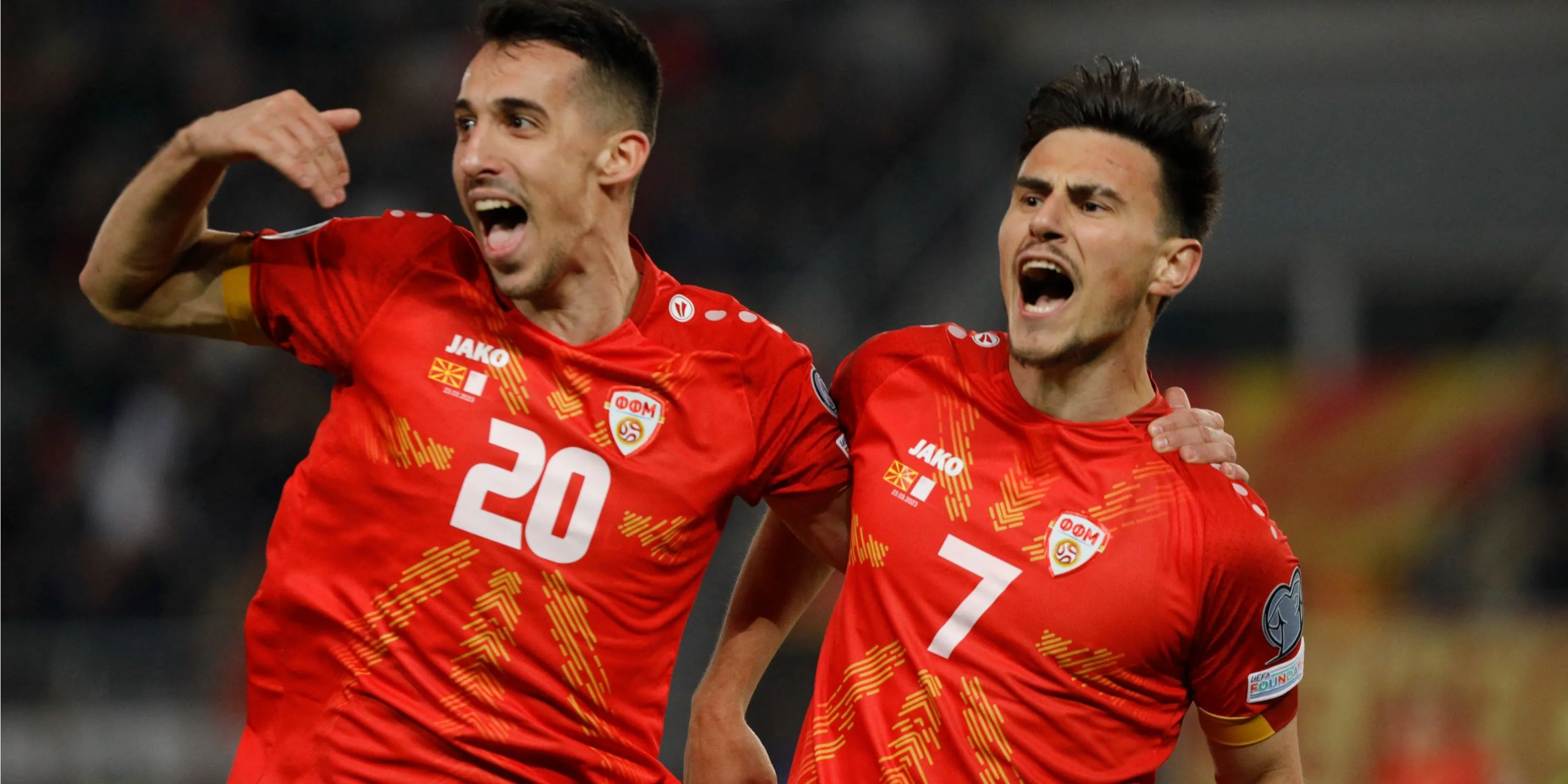 Tiền đạo Bojan Miovski trong màu áo câu lạc bộ Girona