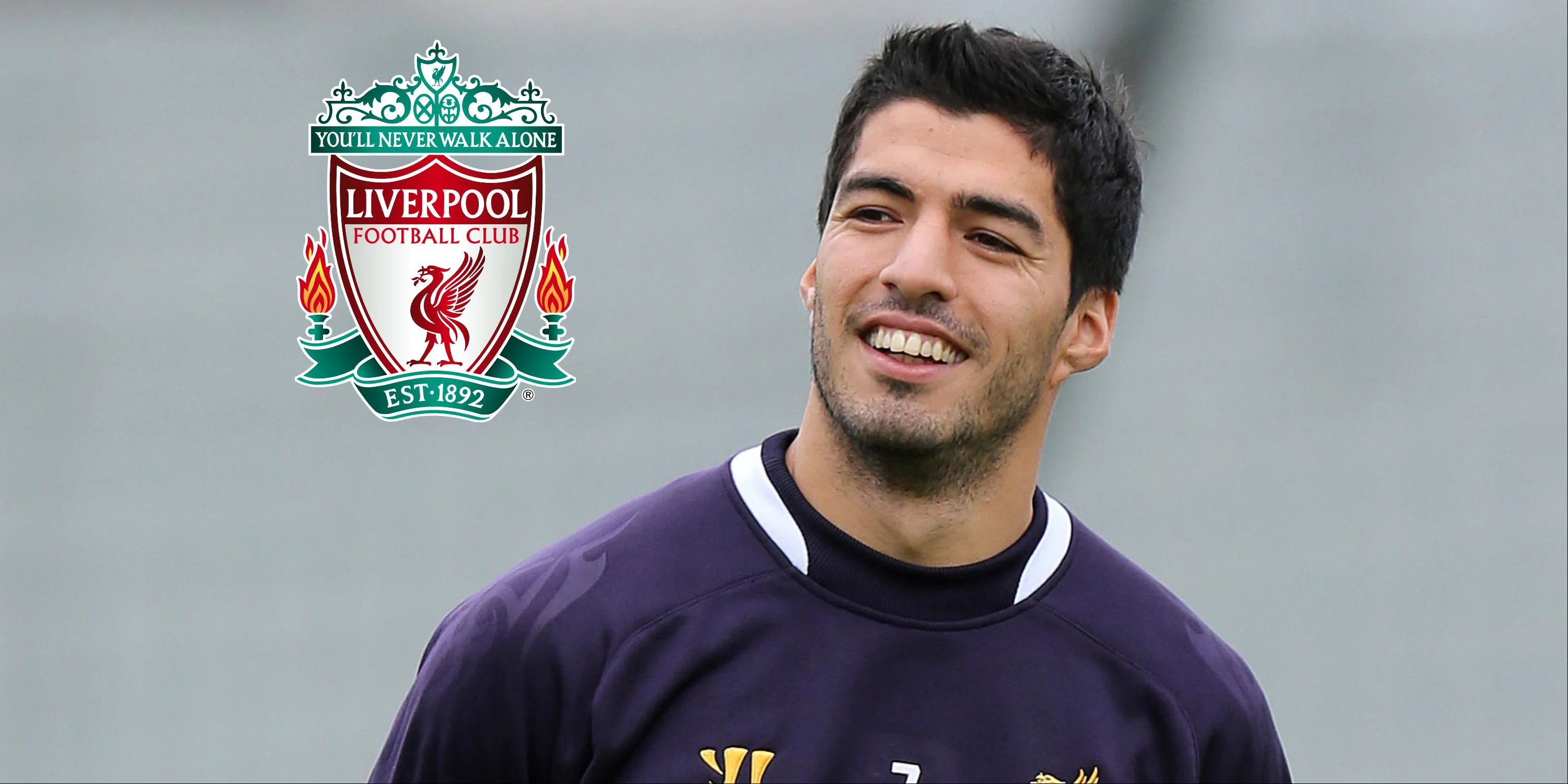Tiền đạo Luis Suarez khi còn là ngôi sao của Liverpool