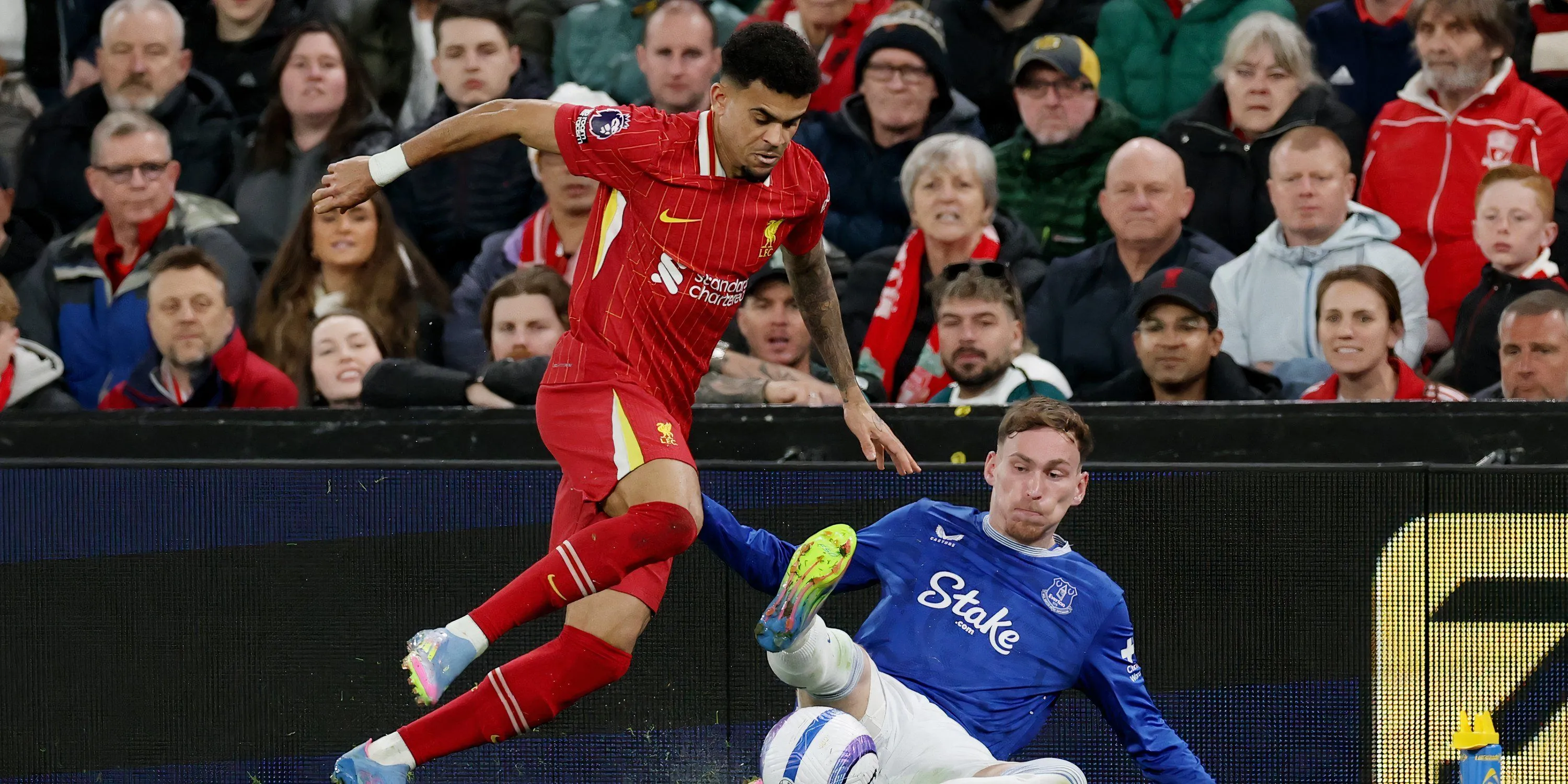 Tiền vệ cánh Luis Diaz đang thi đấu cho Liverpool, cầu thủ được Bayern Munich săn đón.