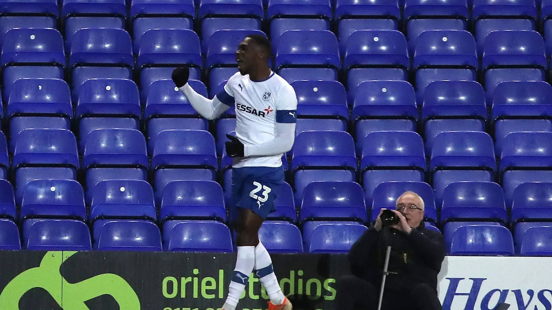 Corey Blackett-Taylor hy vọng phát huy hết tiềm năng tại Pride Park.