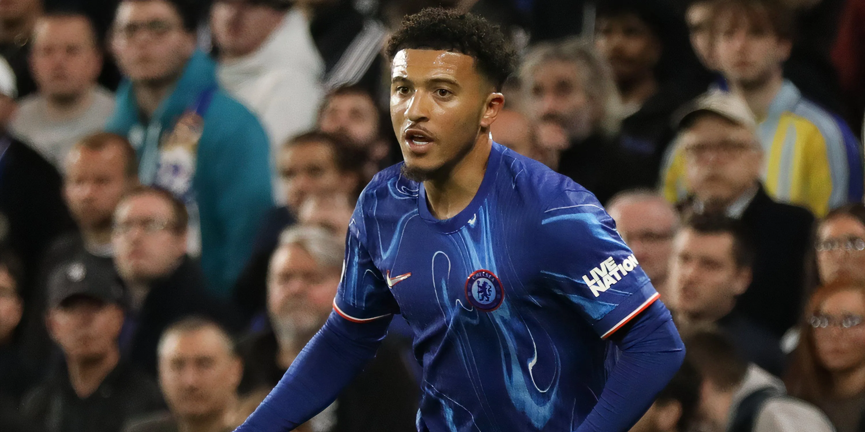 Jadon Sancho thi đấu cho Chelsea, khoảnh khắc bùng nổ của cầu thủ chạy cánh.