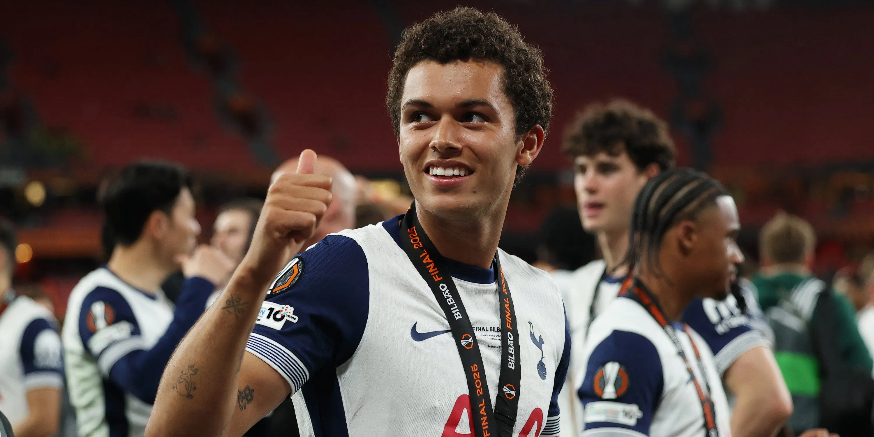 Brennan Johnson ăn mừng bàn thắng, chứng minh giá trị tại Tottenham Hotspur.
