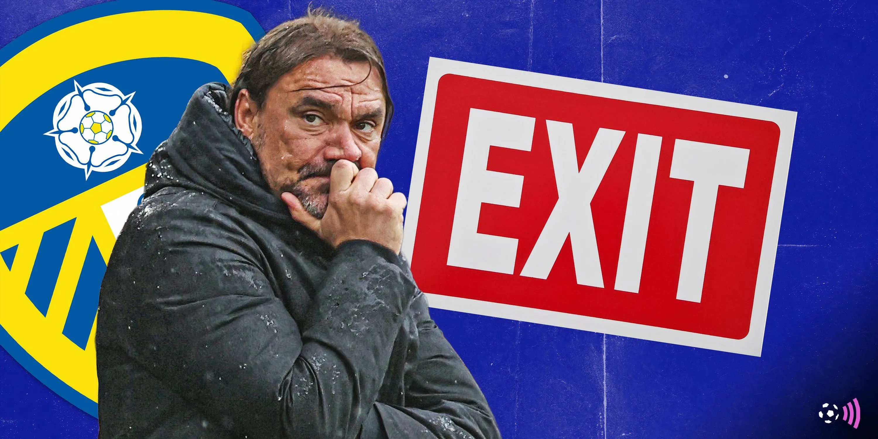 Daniel Farke trên băng ghế chỉ đạo khi dẫn dắt Leeds United