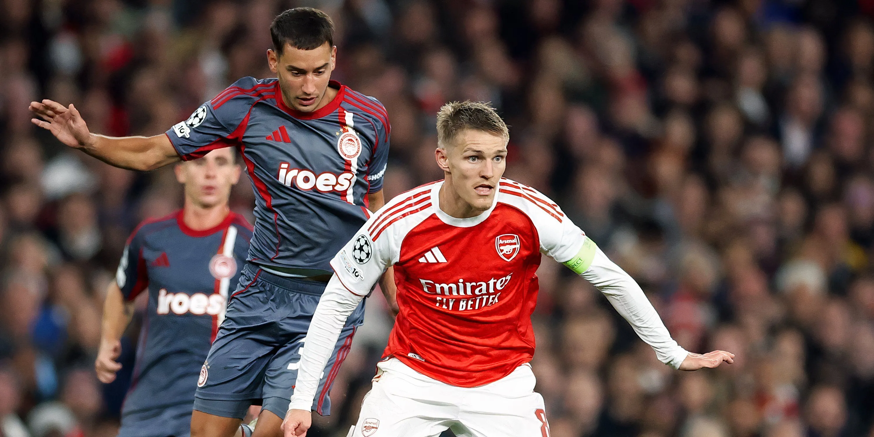 Ødegaard bị thương và vắng mặt, tạo cơ hội cho các tiền vệ khác