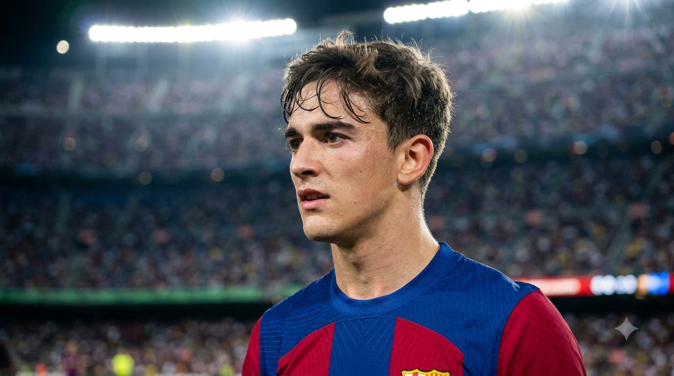 Hành trình Gavi từ La Masia đến bóng đá chuyên nghiệp Đồ họa các cột mốc sự nghiệp Gavi từ bóng đá trẻ đến Barcelona và tuyển Tây Ban Nha