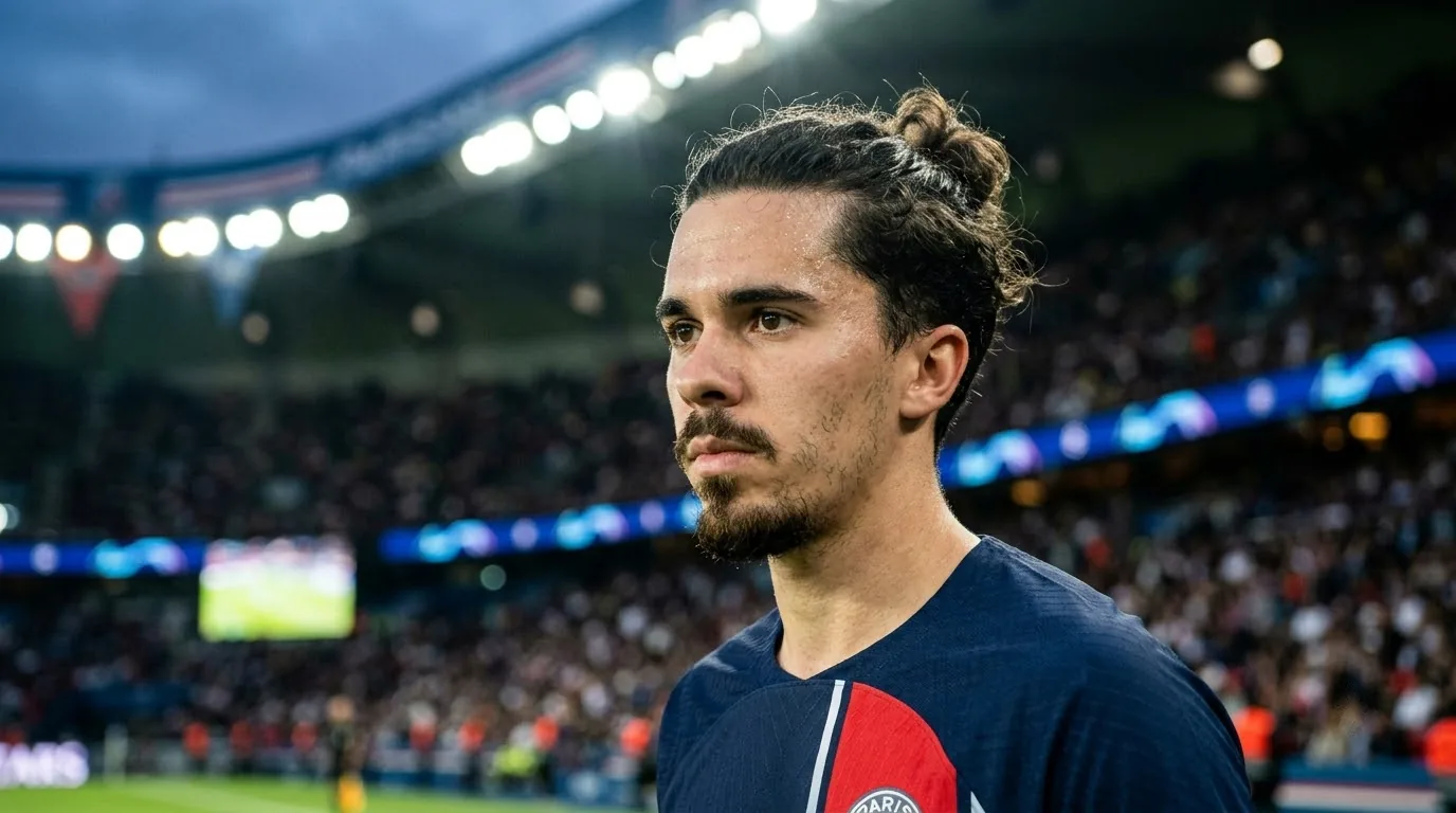 Chân dung tiền vệ Vitinha Vítor Machado Ferreira số áo 17 của PSG